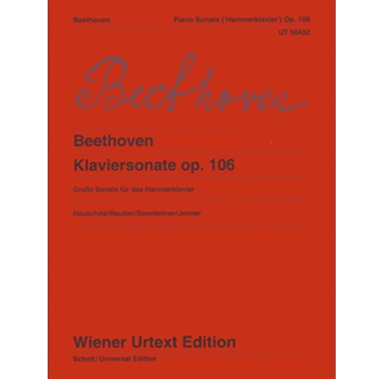 Piano Sonata Op. 106 by Beethoven Ludwig van for