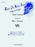 Ride On King Jesus by Spiritual - Johnson H - for Low Voice