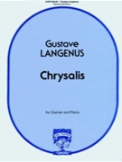 Chrysalis by Langenus Gustave for Bb Clarinet and Piano