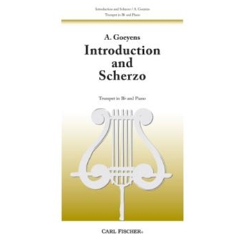 Introduction & Scherzo by Goeyens Alphonse for Trumpet and Piano