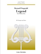 Legend From Modern Suite by Fitzgerald Bernard for Trumpet and Piano