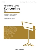 Concertino Opus 4 by David Ferdinand - Mueller Robert - for Trombone and Piano