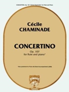 Concertino Opus 107 by Chaminade Cecile for Flute and Piano