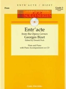 Entr'acte From Carmen by Bizet Georges - Peck Donald - for Flute and Piano