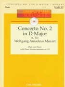 Concerto #2 In D Major K314 by Mozart Wolfgang Amadeus for Flute and Piano