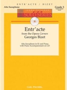 Entr'acte From Carmen by Bizet Georges for Alto Saxophone and Piano