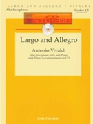 Largo & Allegro by Vivaldi Antonio Lucio for Alto Saxophone and Piano