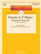 Sonata In F Major by Marcello Benedetto - Peck Donald - for Flute w/ Audio