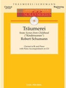 Traumerei From Kinderscenen by Schumann Robert for Clarinet Solo