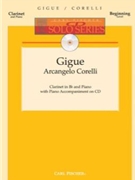 Gigue by Corelli Arcangelo for Clarinet Solo