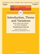 Introduction Theme & Variations Opus 8 by David Ferdinand for Clarinet Solo