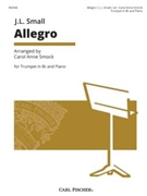 Allegro by Small J.l. - Smock Carol Anne - for Trumpet Solo
