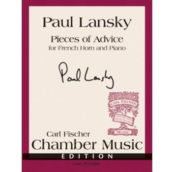Pieces of Advice by Lansky Paul for French Horn