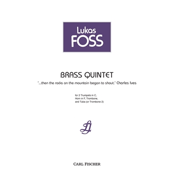 Brass Quintet by Foss Lukas for Brass Quintet