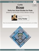 32 Rose Etudes For Flute by Rose Cyrille - Porter Amy - for Flute Method