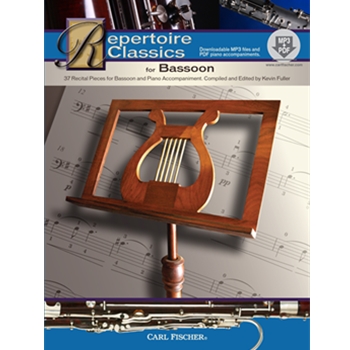 Repertoire Classics for Bassoon by Various for Bassoon Collection (Book W / CD)