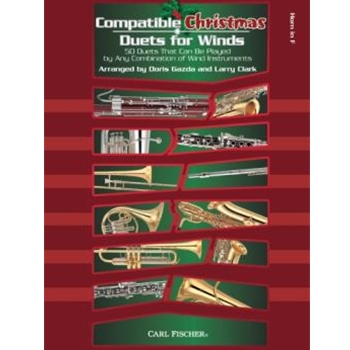 Compatible Christmas Duets for Winds by Various - Clark and Gazda - for French Horn