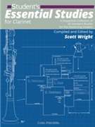 Student's Essential Studies for Clarinet by Klose / Rose / Baermann / Langenus - Scott Wright - for Clarinet Method