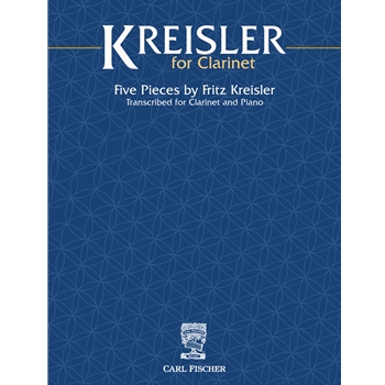Kreisler for Clarinet by Kreisler Fritz - Langenus / Leidzen - for Clarinet and Piano