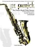 5 Famous Handel Violin Sonatas by Handel George Frideric - Patrick Lee - for Alto Saxophone and Piano