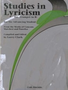 Studies In Lyricism by Concone Giuseppe - Clark Larry - for Trumpet Method