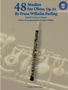 48 Studies Opus 31 For Oboe by Ferling Franz Wilhelm - Clauter Nancy - for Oboe Method