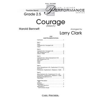 Courage by Bennett Harold - Clark Larry - for Flex Score