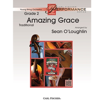 Amazing Grace by Spiritual - O'Loughlin Sean - for String Orchestra