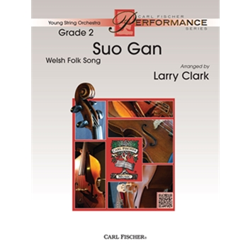 Suo Gan by Welsh Folk Song - Clark Larry - for String Orchestra