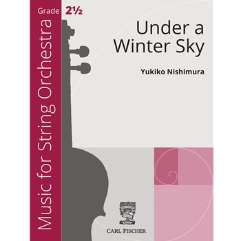 Under a Winter Sky by Nishimura Yukiko for String Orchestra