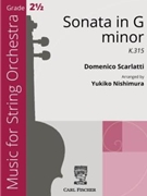 Sonata in G minor K.315