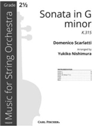 Sonata in G minor K.315