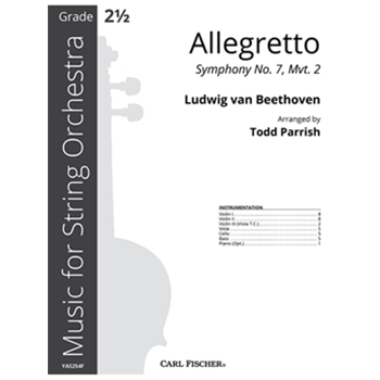 Allegretto Symphony No. 7, Mvt. 2