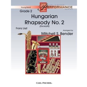 Hungarian Rhapsody #2 by Liszt Franz - Bender Mitchell - for Concert Band