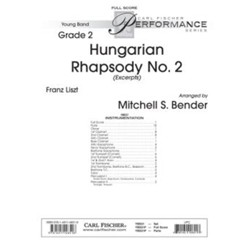 Hungarian Rhapsody #2 by Liszt Franz - Balent Andrew - for Full Score