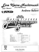 Eine Kleine Nachtmusik by Mozart Wolfgang Amadeus - Balent Andrew - for