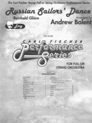 Russian Sailors' Dance by Gliere Reinhold - Balent Andrew - for