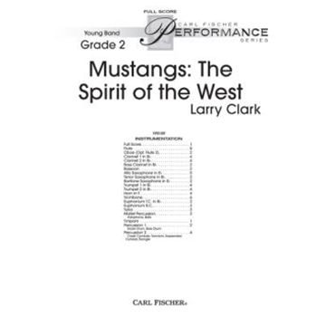 Mustangs - The Spirit of the West by Clark Larry for