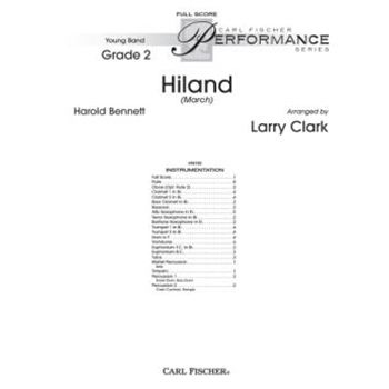 Hiland by Bennett Harold - Clark Larry - for Full Score