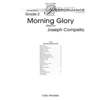 Morning Glory March by Compello Joseph for Full Score