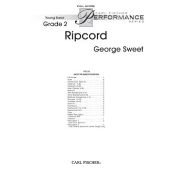 Ripcord by Sweet George for Full Score