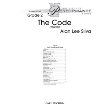 The Code March by Silva Alan Lee for Full Score