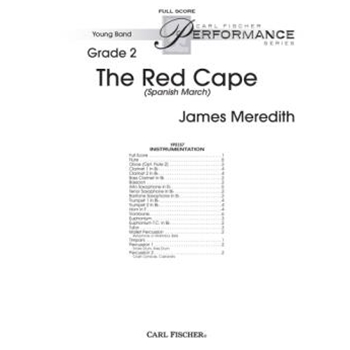 Red Cape (Spanish March) by Meredith James for Full Score