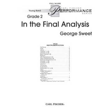 In The Final Analysis by Sweet George for