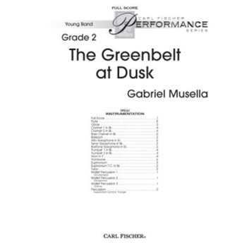Greenbelt at Dusk by Musella Gabriel for Full Score
