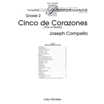 Cinco de Corazones (Five of Hearts) by Compello Joseph for Full Score