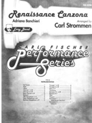 Renaissance Canzona by Banchieri Adriano - Strommen Carl - for Full Score