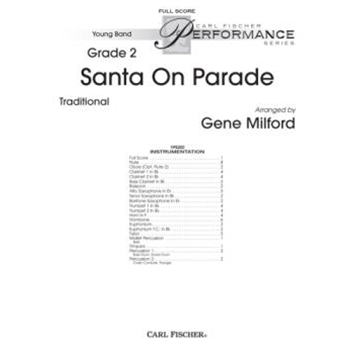 Santa On Parade by Traditional - Milford Gene - for Full Score