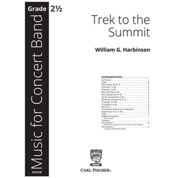 Trek to the Summit by Harbinson William for
