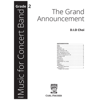 The Grand Announcement
